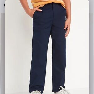 Two Pack Old Navy Uniform Straight Leg Pants Boys Slim 6